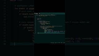 БОЛЬШИЕ ШАРЫ НА Python #shortvideo #programming #python #code #coding #recommendations #shorts