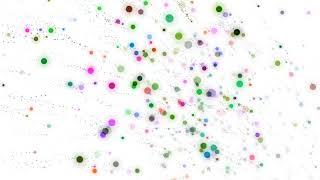 white particles motion background | no copyright colorful particles motion background free download