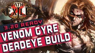 [3.20]Venom Gyre Trinity Deadeye Path of Exile Build Guide