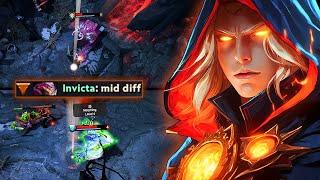 EPIC RANK 500 EXORT INVOKER PERFECT GAMEPLAY | Dota 2 Invoker