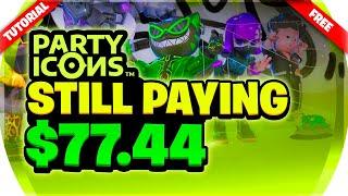 New Free NFT and Crypto Game Party Icons Paying Instantly on Ronin