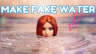 Make A Splash: How To Make Easy Water Effects With Hot Glue | Doll Crafts