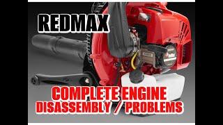 Redmax Blower - Engine Disassembly - Problems & Solutions