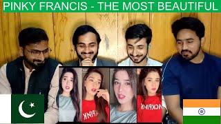 Pakistani Reaction On PINKY FRANCIS - THE MOST BEAUTIFUL GIRL ON TIKTOK - PAK Review's