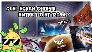 Écran : Le guide d'achat de Mai 2024 entre 129 et 1209€ ! (16 choix)