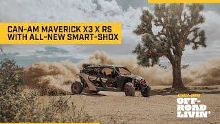 Introducing the 2021 Can-Am Maverick X3 X rs with Smart-Shox semi-active suspension