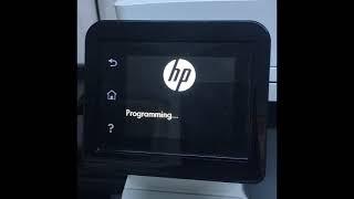 Hp mfp m281 supply problem