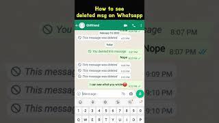 How to Read Deleted Whatsapp Messages - Whatsapp useful tips