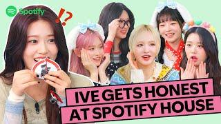 IVE picks their fave party songs ㅣSpotify House Crumbs