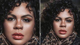 FACE RETOUCHING IN PHOTOSHOP | Frequency Separation and Dodge and Burn