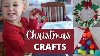 EASY PRESCHOOL CHRISTMAS CRAFTS FOR KIDS! KIDS CHRISTMAS CRAFTS FOR PRESCHOOLERS