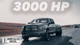 1ST Diesel truck to make 3000HP! | Chris Patterson | UNRIVLED DIESEL