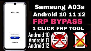 Samsung A03S Frp Bypass Android 11 | Samsung Knox Not Detected Android 11 12 Frp Bypass 2022