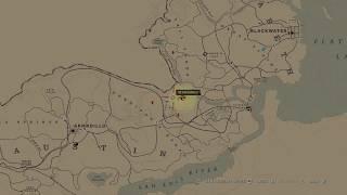 Hennigan's Stead (North) Treasure Map Location - Red Dead Online