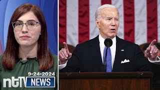 Biden's U.N. Address | ntTV Tuesday Nightly News - September 24th, 2024