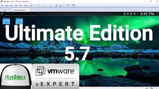 How to Install Ultimate Edition Linux 5.7 + VMware Tools + Review on VMware Workstation [2018]