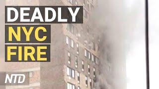 Deadly NYC Fire; Justice Sotomayer Gets Fact-Checked; Djokovic Wins Appeal to Stay in Australia