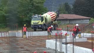 Omegna, sopralluogo del sindaco al cantiere dell'asilo nido