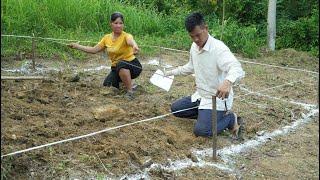 The first step in building a new house, will Ngoan be able to realize her dream after 2 years?