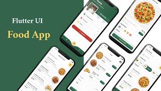 Food App - Flutter UI - Speed code - build from scratch using Getx #flutter #foodapp #getx