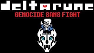 Deltarune Genocide Sans Fight | Deltarune FanGame | Thanos Sans