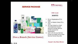 FAMALL COMPENSATION PLAN IN GHANA CEDIS