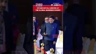 Piyush Goyal Arrives At The Global Business Summit #shorts #piyushgoyal #gbs #globalbusinesssummit