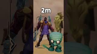 Shurima Champions ACTUAL SIZES