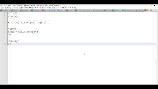 write text to the output using php || php programming || CodeZone ||1