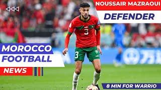 Noussair Mazraoui Warrior moroccan /Morocco National Football Team