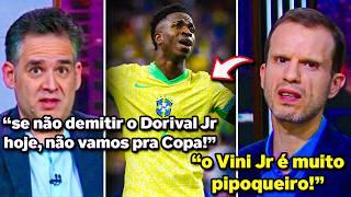 IMPRENSA DEBATE O EMPATE DA SELEÇÃO BRASILEIRA CONTRA A VENEZUELA NAS ELIMINATÓRIAS DA COPA 2026