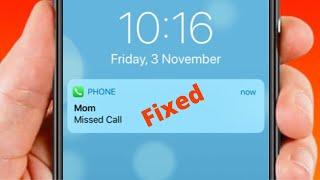 How to Fix Missed Call Notification Not Showing in Android | Notification Not Showing on Lock Screen