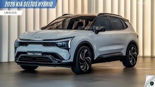 The New 2026 Kia Seltos Hybrid Unveiled - Compact SUV with the best efficiency?