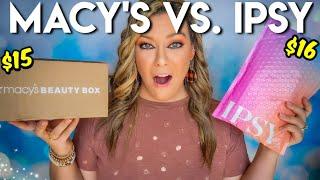 Ipsy Glam Bag Vs. Macy's Beauty Box October 2024 | IT'S A BATTLE TODAY!