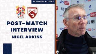 Post-Match | Nigel Adkins speaks after Morecambe draw