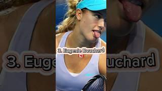 Most beautiful female Tennis Players in the world || #tennis #prettygirls #tennislife #yshorts