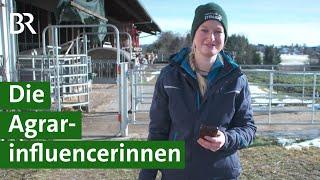 Landwirtschaft und Instagram: Agrar-Influencerinnen posten den Alltag am Bauernhof | Unser Land | BR