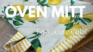 Sew a Cute Oven Mitt with Easy Step-by-step Instructions