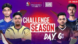 [EN] BGMI Snapdragon Mobile Challenge Season Day 6 | Season 6 India