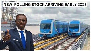 Lagos To Receive New Rolling Stock For Red & Blue Line Trains In 2025