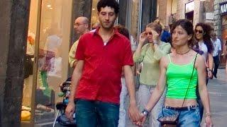 Siena walking tour in historic center