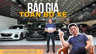 Báo giá xe vừa cập bến Trung Thực Auto Hà Nội ngày 18/09/2024