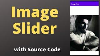 Image Slider in Android studio with Source code | Hindi