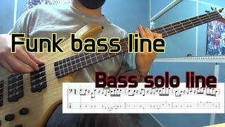 Funk Bass Line / C Major Solo Lines