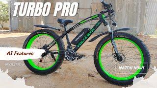 Turbo Pro Electric Fat bike from Voltebyk |  AI featues on an #ebike | Quick Overview of Performance