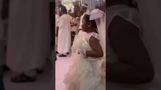 Obio as a little bridesmaid 