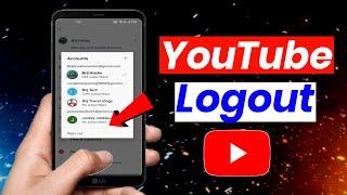 How to Logout of YouTube Account on Mobile (2022) | Sign out of Youtube Account