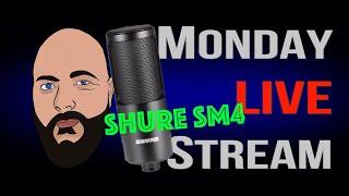 Shure SM4 Unboxing & audio demo - Sept 30 2024 - Monday Live Stream