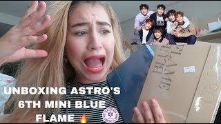 UNBOXING ASTRO (아스트로) 6TH MINI ALBUM BLUE FLAME *BOTH VERSIONS*