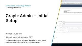 Graph: Admin - Initial Setup